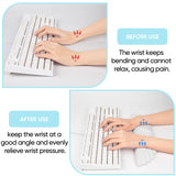 white Angel Wing Cloud Keyboard Wrist Rest With Soft Leather Memory Foam Keyboard Wrist Support for Pain Relief white Angel Wing Cloud Keyboard Wrist Rest With Soft Leather Memory Foam Keyboard Wrist Support for Pain Relief
