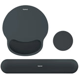 charcoal Gel Memory Foam Ergonomic Wrist Rest Set for Keyboard & Mouse – Apricot Curved Support, Non-Slip Base & Coaster (Office & Gaming) charcoal Gel Memory Foam Ergonomic Wrist Rest Set for Keyboard & Mouse – Apricot Curved Support, Non-Slip Base & Coaster (Office & Gaming)