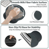charcoal Gel Memory Foam Ergonomic Wrist Rest Set for Keyboard & Mouse – Apricot Curved Support, Non-Slip Base & Coaster (Office & Gaming) charcoal Gel Memory Foam Ergonomic Wrist Rest Set for Keyboard & Mouse – Apricot Curved Support, Non-Slip Base & Coaster (Office & Gaming)
