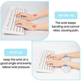white Cloud Keyboard Wrist Rest with PU Leather Memory Foam For Computer and Laptop - Cute Arm Rest for Palm Support white Cloud Keyboard Wrist Rest with PU Leather Memory Foam For Computer and Laptop - Cute Arm Rest for Palm Support