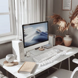 white Cloud Wrist Rest Keyboard And Mouse Set with PU Leather Memory Foam For Computer and Laptop - Cute Arm Rest for Palm Support white Cloud Wrist Rest Keyboard And Mouse Set with PU Leather Memory Foam For Computer and Laptop - Cute Arm Rest for Palm Support