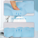 blue Cloud Keyboard Wrist Rest with PU Leather Memory Foam For Computer and Laptop - Cute Arm Rest for Palm Support blue Cloud Keyboard Wrist Rest with PU Leather Memory Foam For Computer and Laptop - Cute Arm Rest for Palm Support