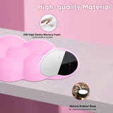 pink Cloud Keyboard Wrist Rest with PU Leather Memory Foam For Computer and Laptop - Cute Arm Rest for Palm Support pink Cloud Keyboard Wrist Rest with PU Leather Memory Foam For Computer and Laptop - Cute Arm Rest for Palm Support