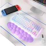 purple Cloud Keyboard Wrist Rest with PU Leather Memory Foam For Computer and Laptop - Cute Arm Rest for Palm Support purple Cloud Keyboard Wrist Rest with PU Leather Memory Foam For Computer and Laptop - Cute Arm Rest for Palm Support
