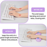 purple Cloud Keyboard Wrist Rest with PU Leather Memory Foam For Computer and Laptop - Cute Arm Rest for Palm Support purple Cloud Keyboard Wrist Rest with PU Leather Memory Foam For Computer and Laptop - Cute Arm Rest for Palm Support