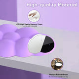 purple Cloud Keyboard Wrist Rest with PU Leather Memory Foam For Computer and Laptop - Cute Arm Rest for Palm Support purple Cloud Keyboard Wrist Rest with PU Leather Memory Foam For Computer and Laptop - Cute Arm Rest for Palm Support