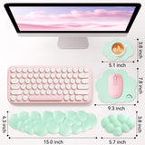 light green Cute 4-in-1 Ergonomic Cloud Wrist Rest Set – Memory Foam PU Leather for Laptop & Computer with Pain Relief and Anti-Slip Comfort light green Cute 4-in-1 Ergonomic Cloud Wrist Rest Set – Memory Foam PU Leather for Laptop & Computer with Pain Relief and Anti-Slip Comfort
