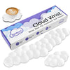 white Cloud Wrist Rest Keyboard And Mouse Set with PU Leather Memory Foam For Computer and Laptop - Cute Arm Rest for Palm Support white Cloud Wrist Rest Keyboard And Mouse Set with PU Leather Memory Foam For Computer and Laptop - Cute Arm Rest for Palm Support