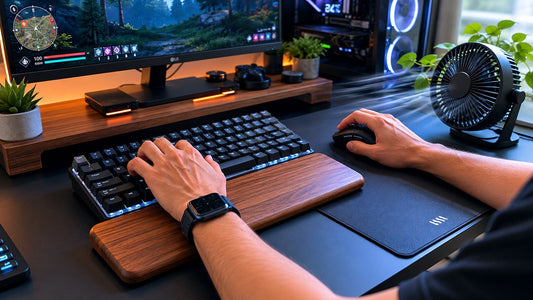 How to Prevent Sweaty Wrists While Gaming: The Complete Ergonomic & Setup Guide