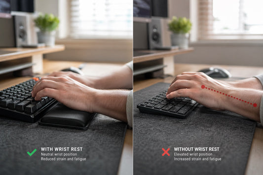 Wrist Rest vs No Wrist Rest: Which Is Better for Typing in 2026?