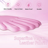 pink Angel Wing Cloud Keyboard Wrist Rest With Soft Leather Memory Foam Keyboard Wrist Support for Pain Relief