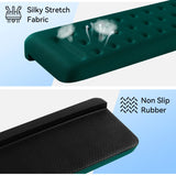 green Memory Foam L-Shaped Elbow Rest for Desk Edge – Ergonomic Arm & Forearm Support, Non-Slip (2-Pack)