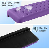 purple Memory Foam L-Shaped Elbow Rest for Desk Edge – Ergonomic Arm & Forearm Support, Non-Slip (2-Pack)