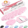 pink Cute 4-in-1 Ergonomic Cloud Wrist Rest Set – Memory Foam PU Leather for Laptop & Computer with Pain Relief and Anti-Slip Comfort